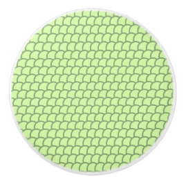 Geometriska Gröna Fjäll Knopp