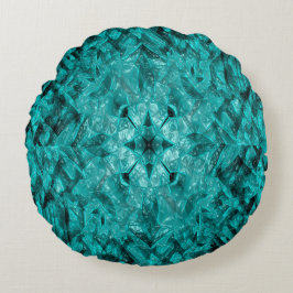 Geometriska havet.... rund kudde