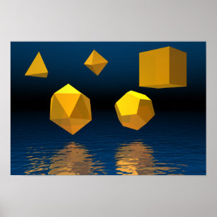 Geometriska heltäckande poster