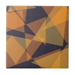 Geometriska, kalla, moderiktiga, moderna enkla kakelplatta