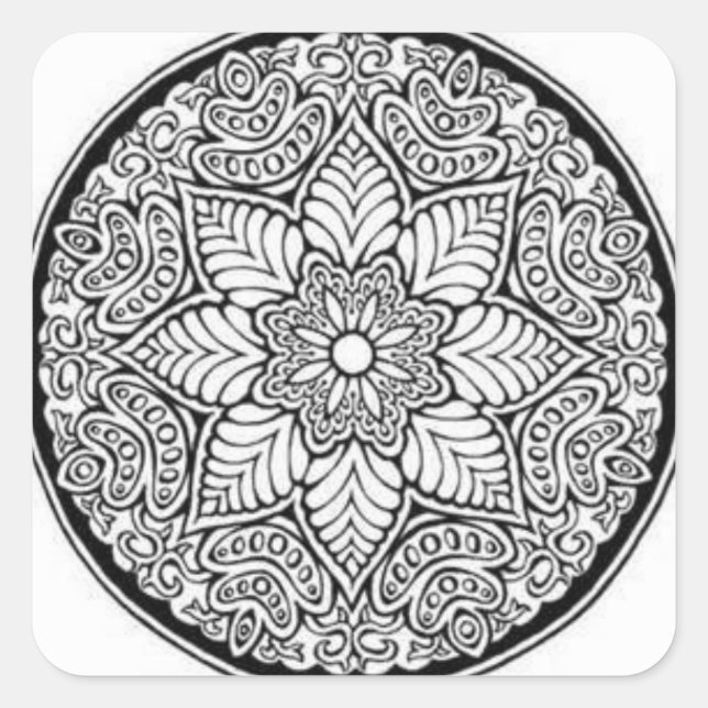 Geometriska klistermärken (Framsida)