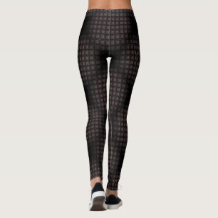 Geometriska kvadrater Mönster 2 Leggings