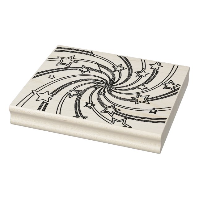 Geometriska mönster gummi frimärke stämpel (Stämpel)