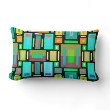 Geometriska Mosaikformer Låda Fyrkantig Design Kud