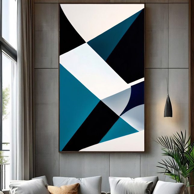 Geometriska övertoningar poster (Skapare uppladdad)