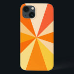 Geometriska rekord för modern 60-sekunders Funky i<br><div class="desc">Den här höftledrivna,  retro 60s-inspirerade popkonsdesignen har psykedeliska orangar/solsprängningar som skjuter ut i ett geometriskt mönster. Den här funkyn,  minimalistisk och ultratunn mod-designen har tolv ljusstrålar i olika skuggor av orange. Den's groovy,  baby.</div>