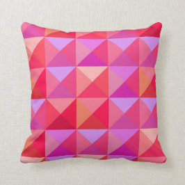 Geometriska Retro rosor Kudde