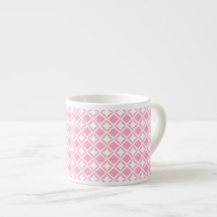 Geometriska rosor espressomugg