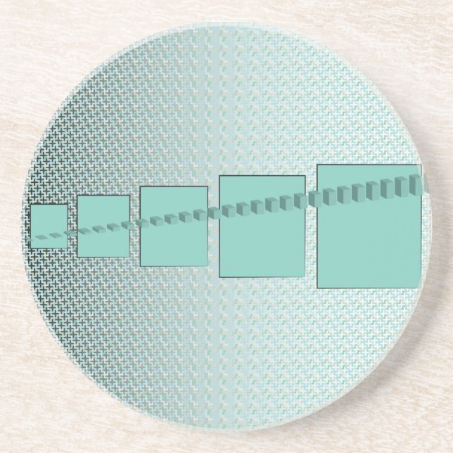 Geometriska sjöar Underlägg Sandsten (Framsidan)
