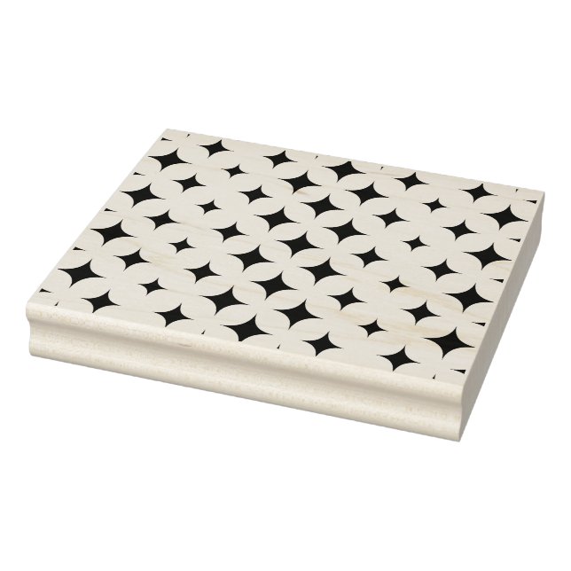 Geometriska stjärnor konst frimärke stämpel (Stämpel)