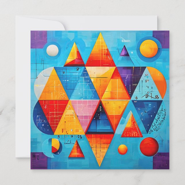 Geometriska symboler Abstrakt #09 (Framsida)