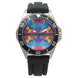 Geometriska symboler Abstrakt #10 Design 2 Armbandsur