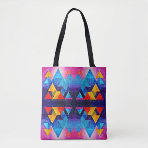 Geometriska symboler Abstrakt #10 Design 2 Tygkasse