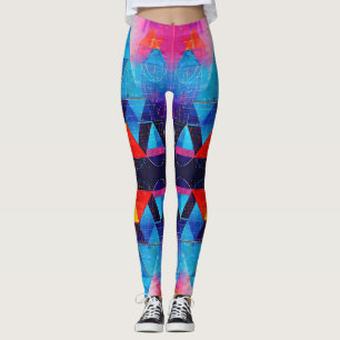 Geometriska symboler, Abstrakt nr 10 Leggings