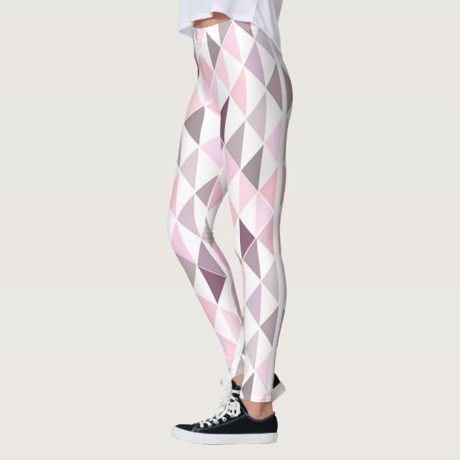 Geometriska trianglar leggings (Vänster)