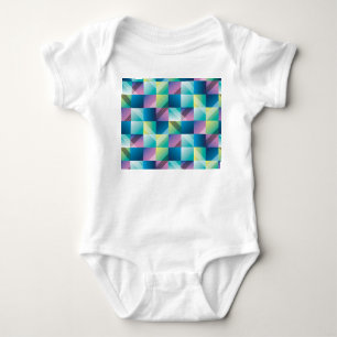 Geometriska vintagar: Abstrakt Mönster T Shirt