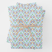Geometriskt Chevron Sicksack Mosaik Sömlöst Mönste