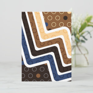 Geometriskt Figurer 2 Tack Kort
