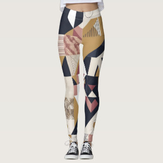 Geometriskt flöde: Modern legance Leggings design