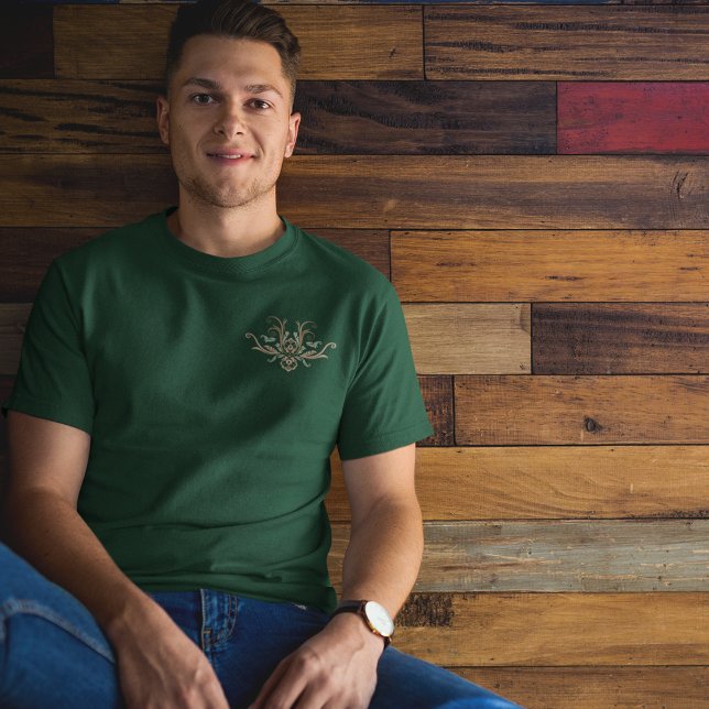 Geometriskt Flora för klassskadeskydd med Grenar T T Shirt (Skapare uppladdad)