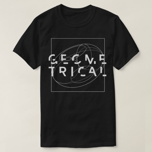 GEOMETRISKT FORM T SHIRT (Design framsida)