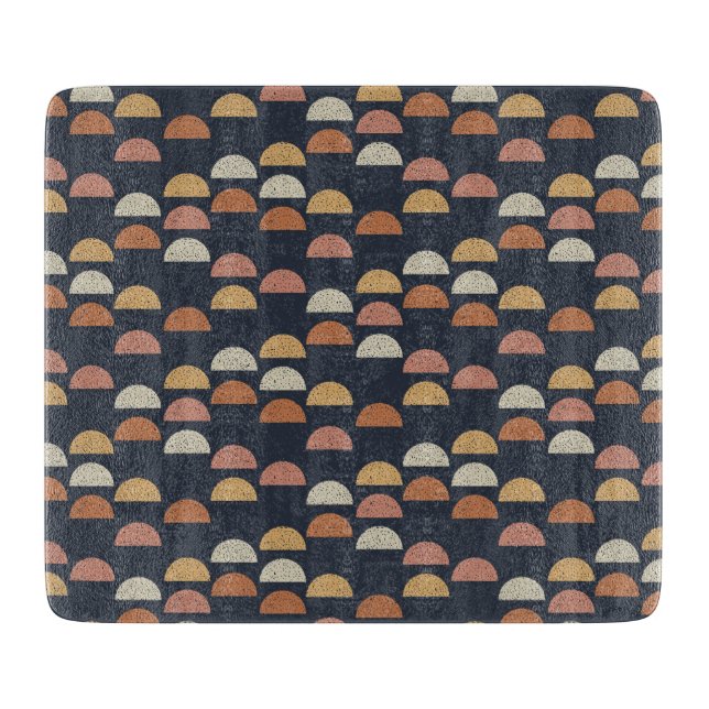 Geometriskt halvt cirklar mönster (Framsidan)