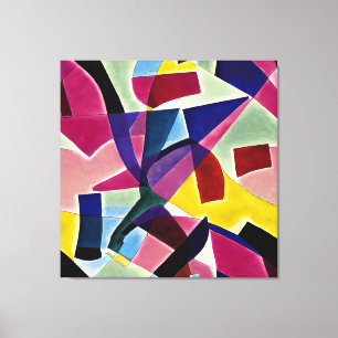 Geometriskt harmoni canvastryck
