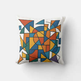 Geometriskt harmoni kudde