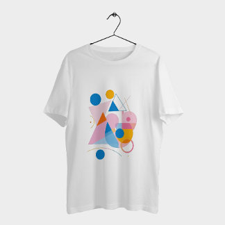 Geometriskt harmoni t shirt