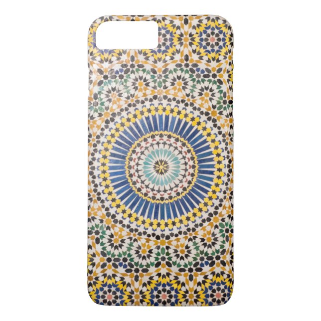 Geometriskt kakelmönster, Marocko Case-Mate iPhone Skal (Baksida)
