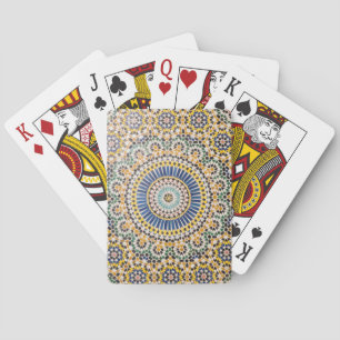 Geometriskt kakelmönster, Marocko Casinokort