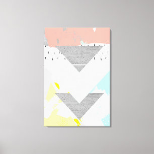 Geometriskt konsttryck canvastryck