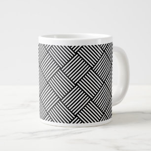 Geometriskt kontrollerat struktur jumbo mugg