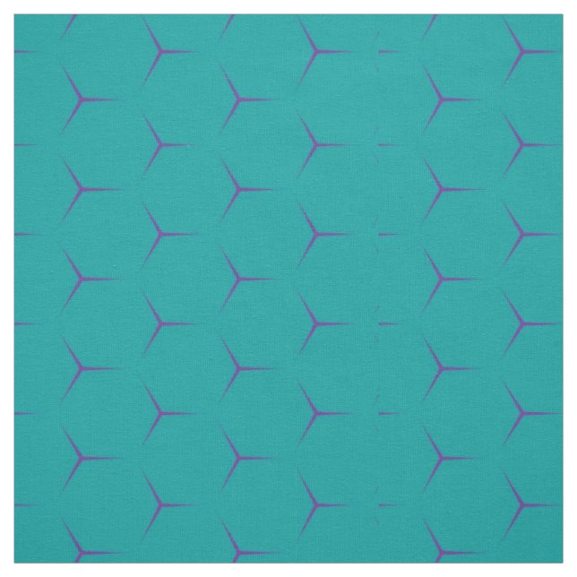 Geometriskt krickahonungskakatyg tyg (Provkarta)