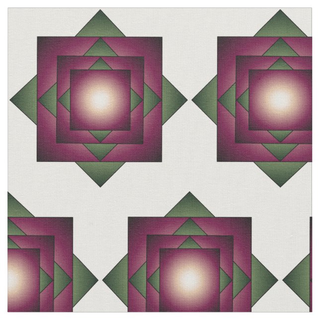Geometriskt kvadrerar tyg (Närbild)