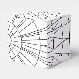 Geometriskt Mandala-mönster Presentaskar