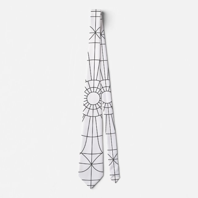 Geometriskt Mandala-mönster Slips (Framsida)