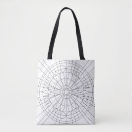 Geometriskt Mandala-mönster Tygkasse