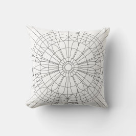 Geometriskt Mandalamönster Kudde
