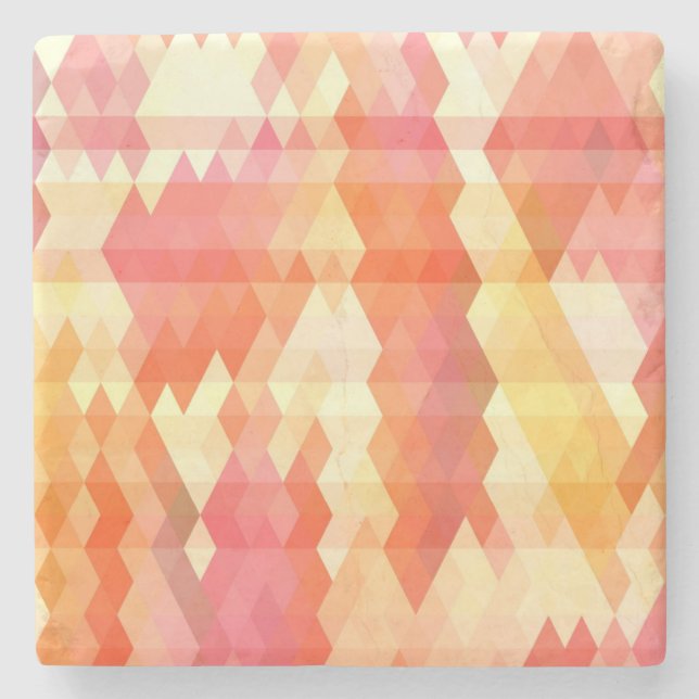 Geometriskt mönster 1 stenunderlägg (Framsidan)