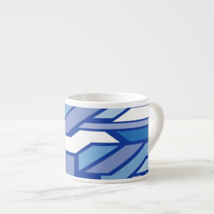 Geometriskt mönster 2 espressomugg