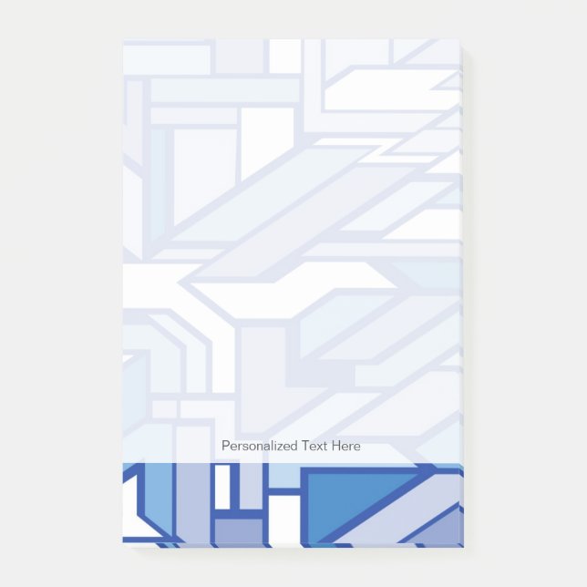 Geometriskt mönster 2 post-it block (Framsida)