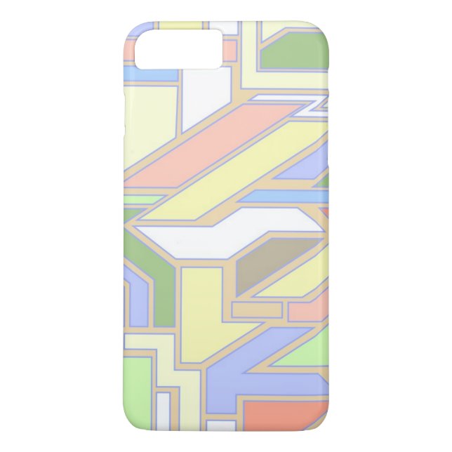 Geometriskt mönster 3 Case-Mate iPhone skal (Baksida)