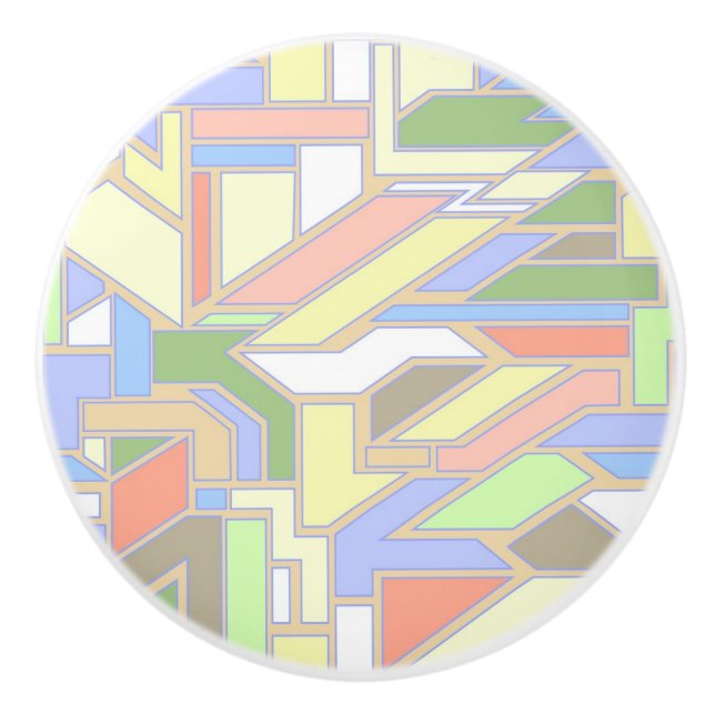 Geometriskt mönster 3 knopp (Framsidan)