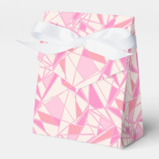 Geometriskt mönster abstrakt färg rosa presentaskar