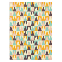 Geometriskt mönster av flerfärgade trianglar 