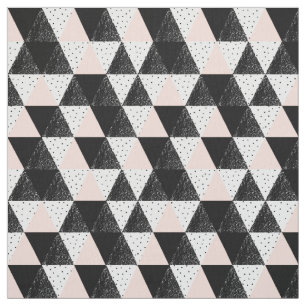 Geometriskt mönster för hand plockadetriangel tyg