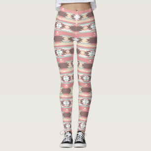 Geometriskt mönster i aztec stil 2 leggings