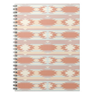 Geometriskt mönster i aztec stil 3 anteckningsbok