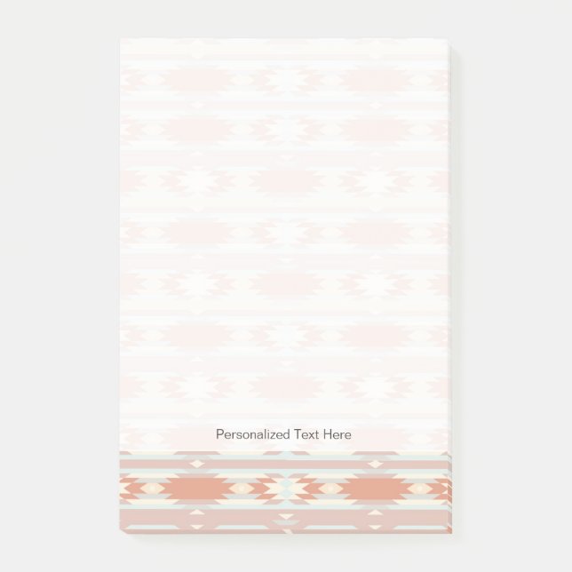 Geometriskt mönster i aztec stil 3 post-it block (Framsida)